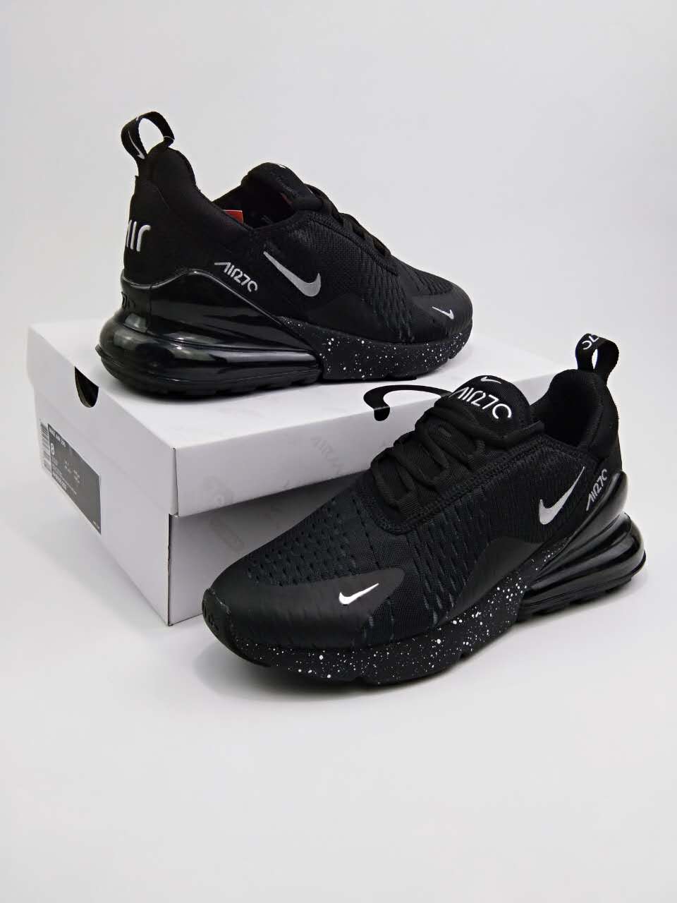 2018 New Nike Air Max Flair All Black Shoes